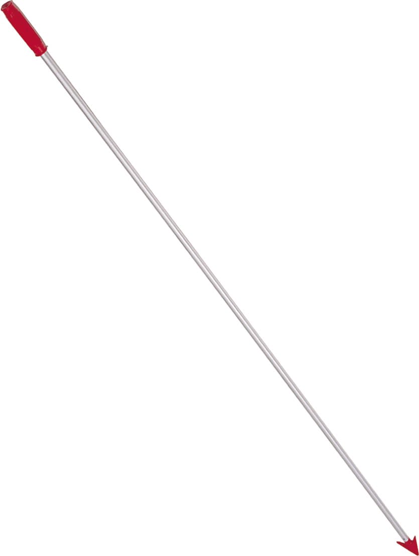 Product draw stick for projection screen