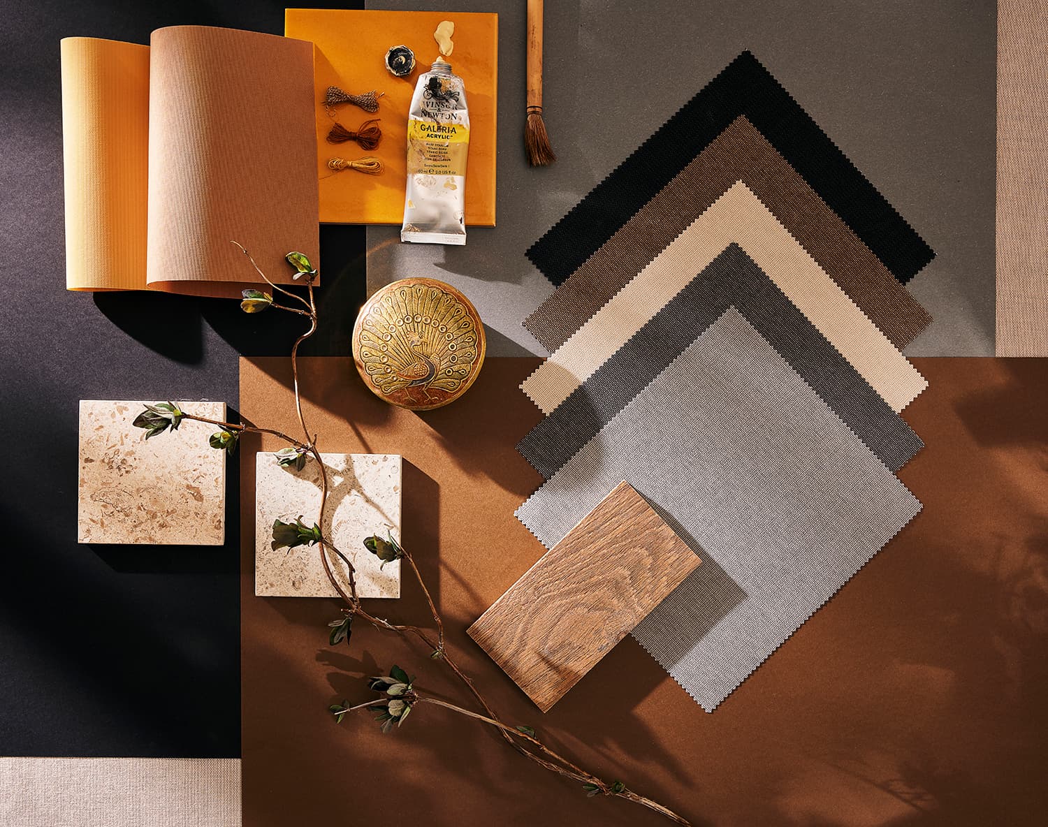 Rullgardinsväv väv invändigt solskydd färger kulörer Inspiration rullgardinsväv tyg invändig solskydd tygprover jordnära toner